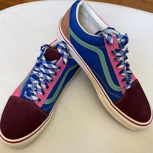 Vans Multi-Colored Sneakers - women’s 11